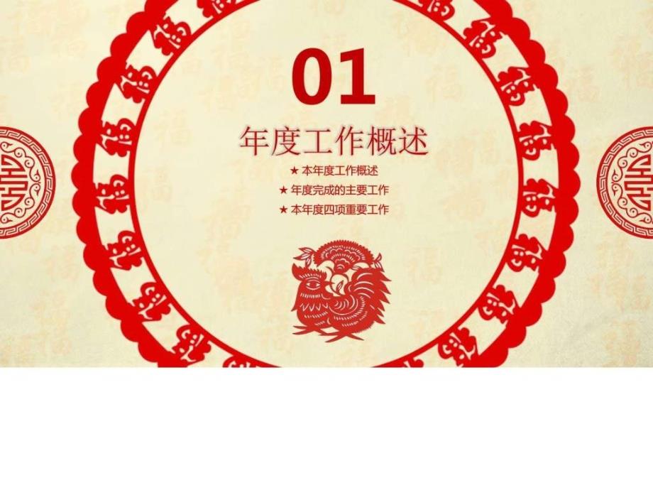 鸡年年终总结汇报暨新年计划ppt模板年终总结新年计....ppt_第4页