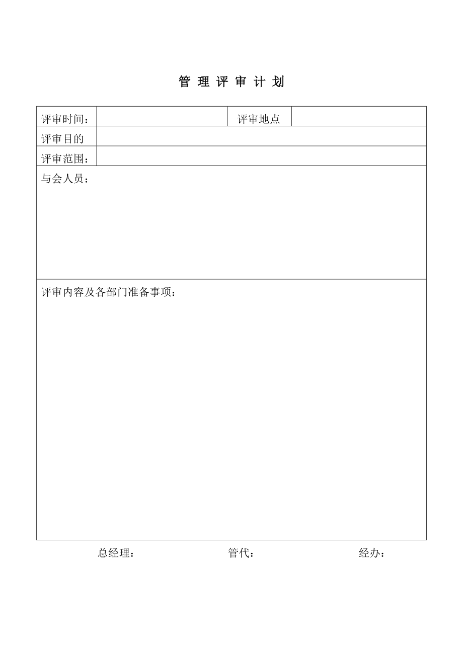 物业全套质量表格.doc