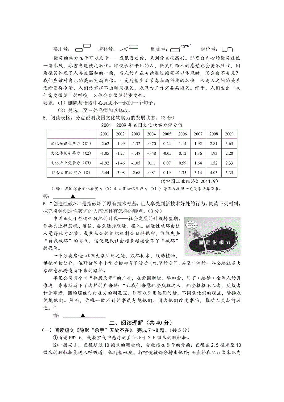 2012年常州市中考语文试卷_第2页