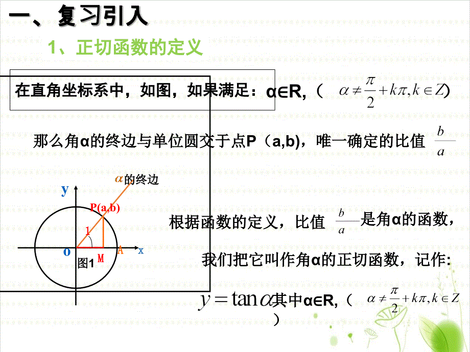 正切函数的性质与图像公开课_第2页