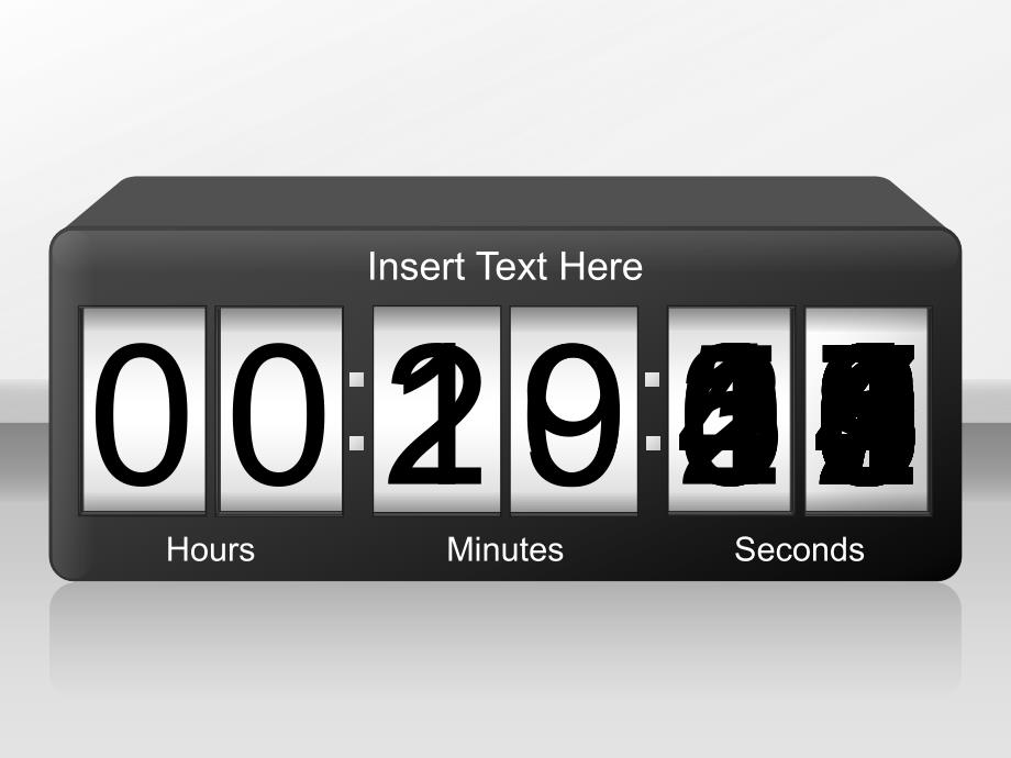 电子闹钟倒计时PPT(原创)(可修改).ppt_第2页