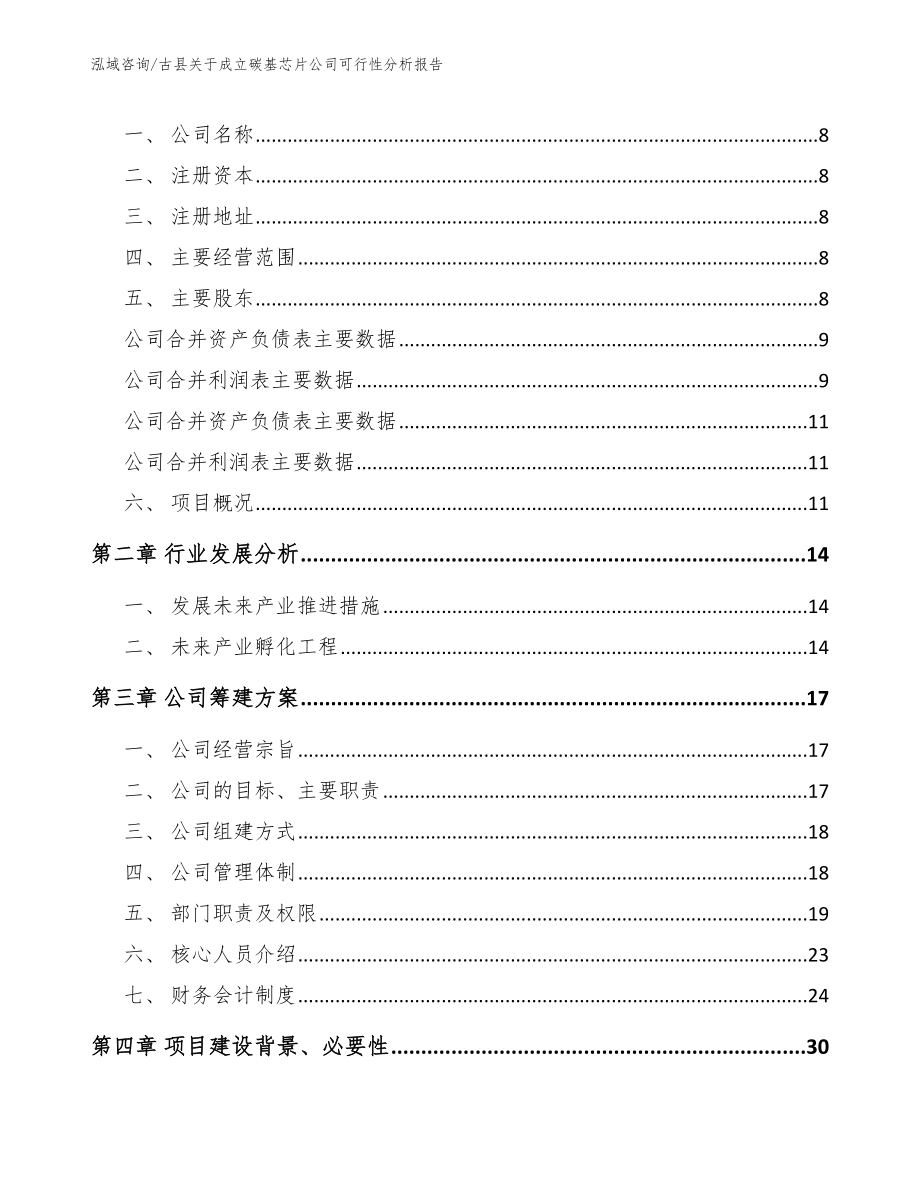 古县关于成立碳基芯片公司可行性分析报告_第3页