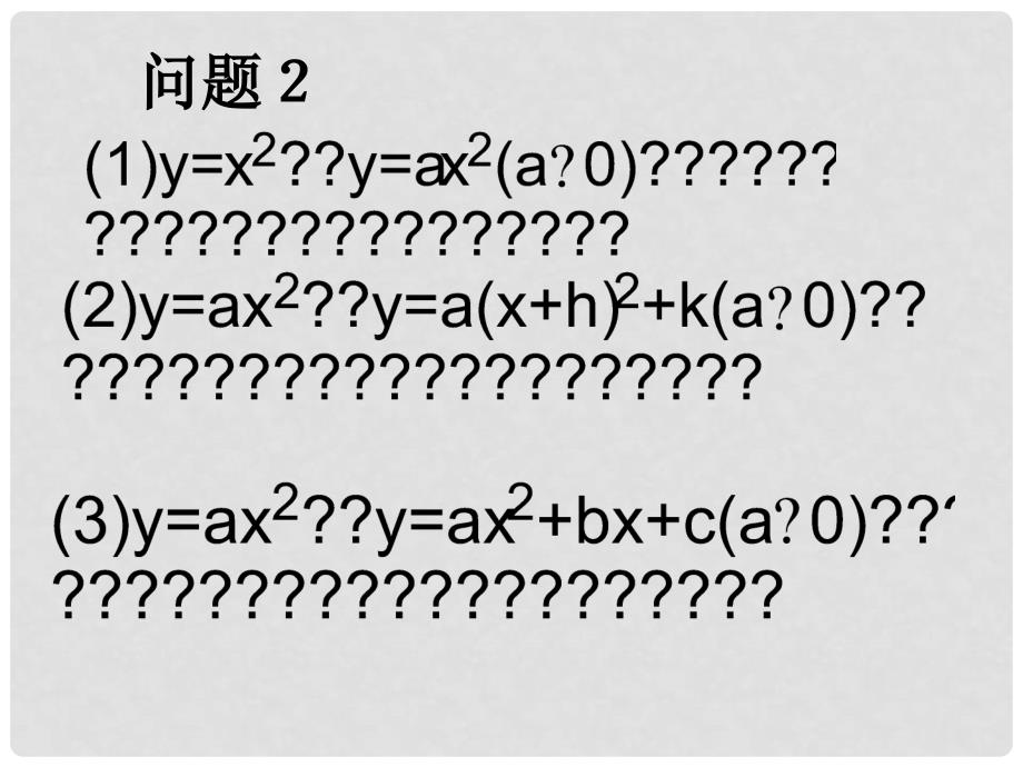 高中数学 2.2.2《二次函数的性质与图象1》课件2新人教B版必修1_第3页