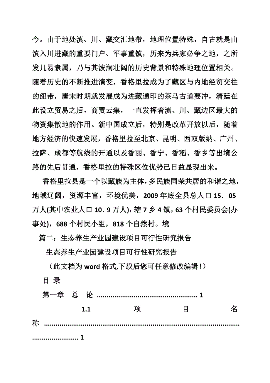 生态养生养老文化村地产项目可行性报告_第4页