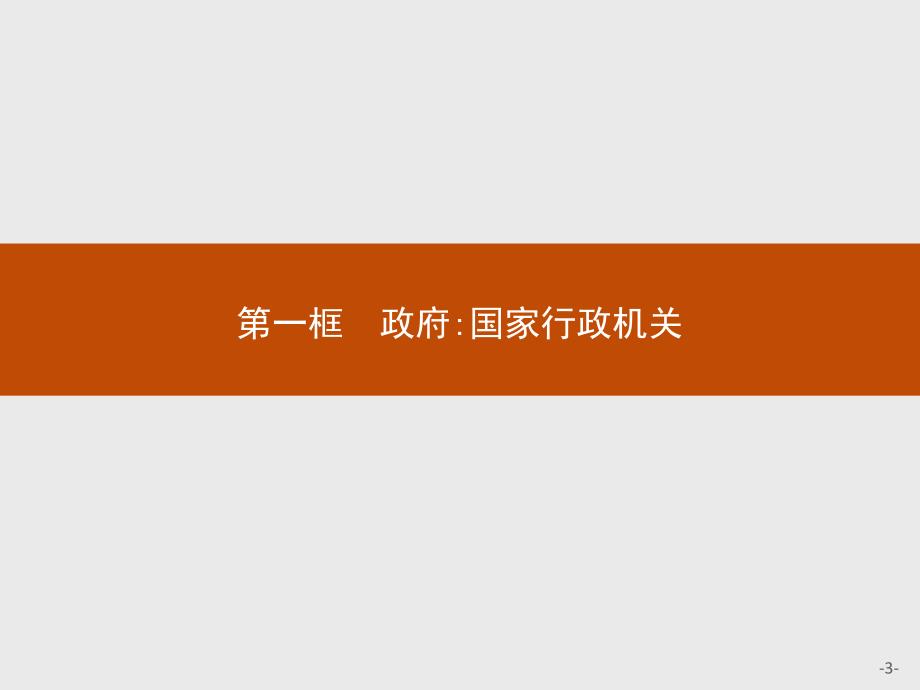 【测控设计】高一政治人教版必修2课件：3.1 政府：国家行政机关_第3页