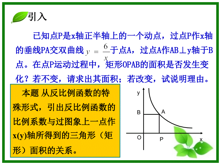 反比例函数中K的几何意义ppt课件_第2页