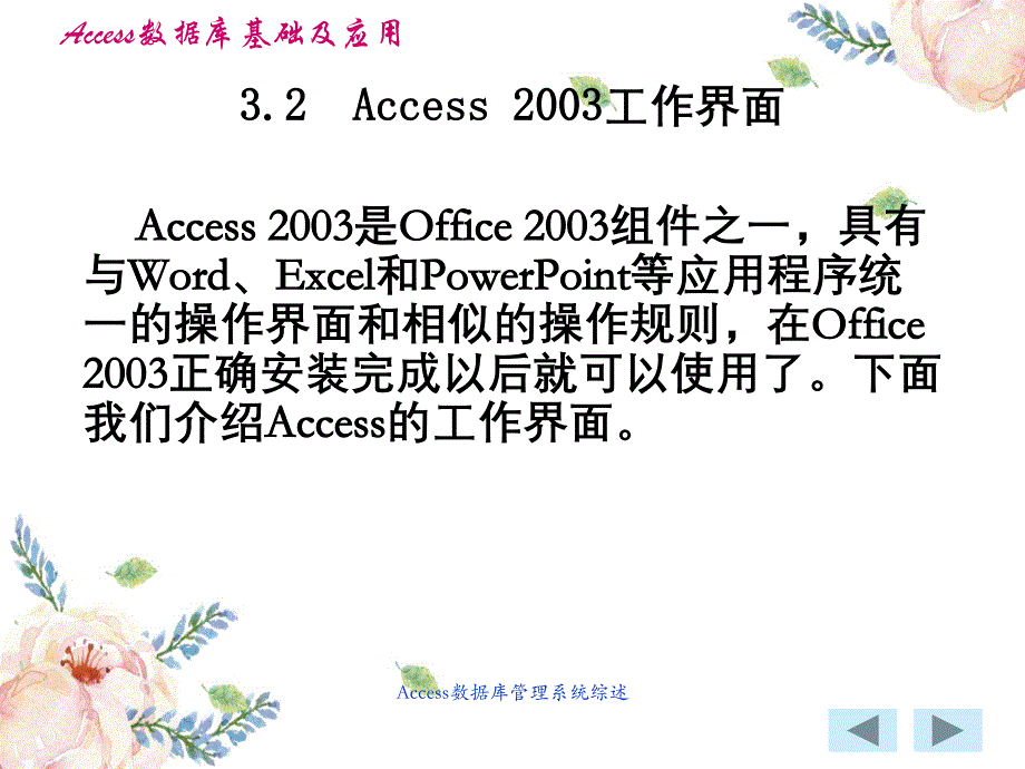 Access数据库管理系统综述_第3页