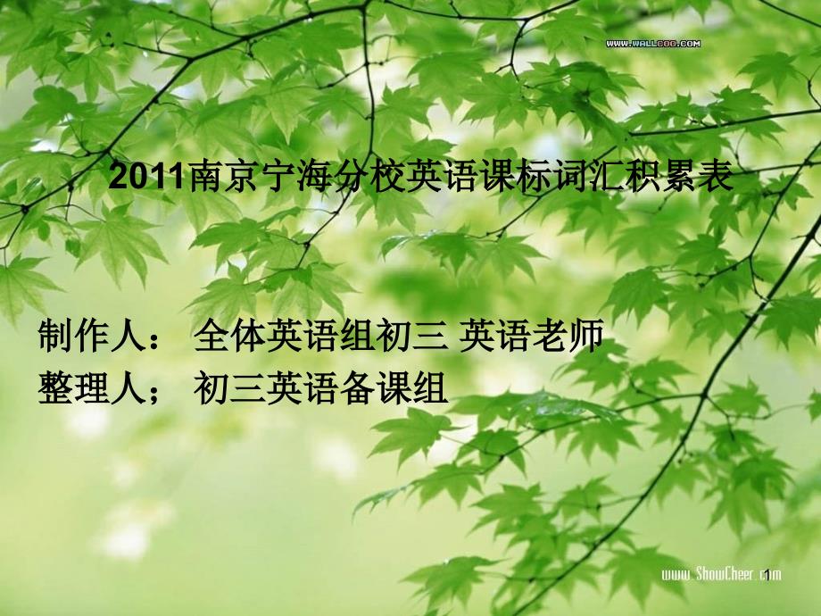 初中英语词汇复(苏教版)_第1页