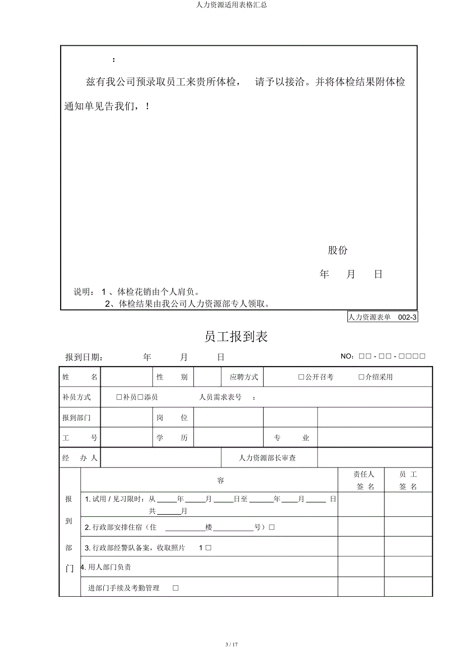 人力资源实用表格汇总.docx_第3页