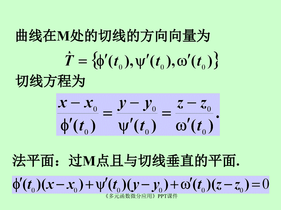 多元函数微分应用课件_第4页