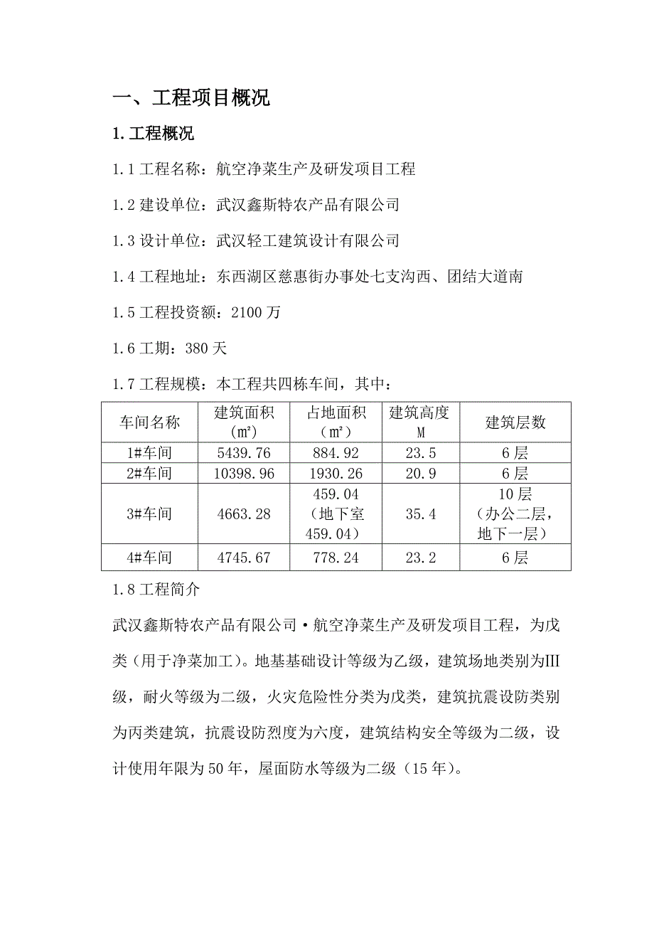 武汉鑫斯特农产品有限公司监理规划_第4页