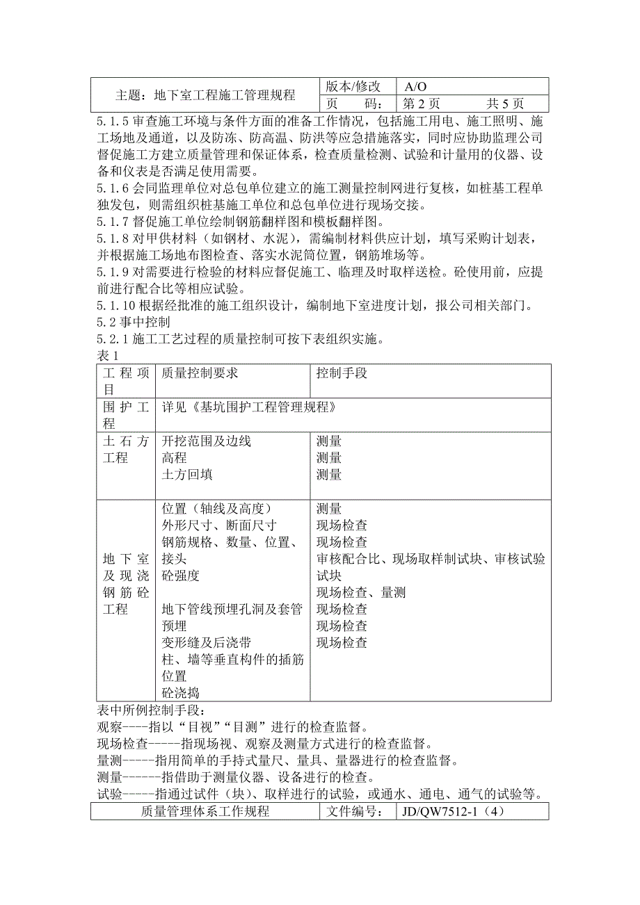 地下室工程项目施工流程管理_第3页