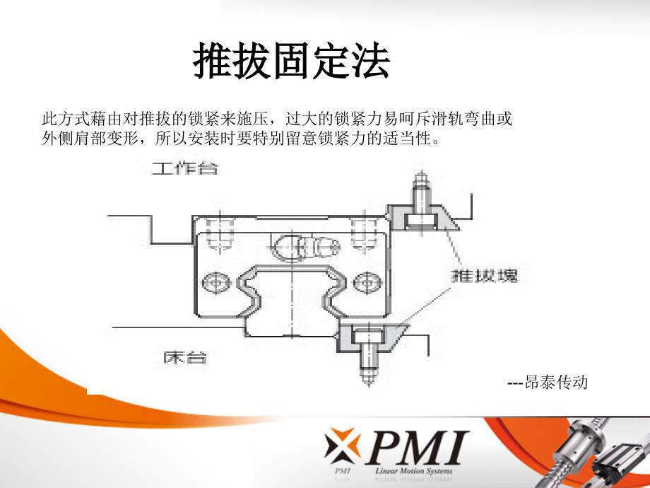 直线导轨固定方法与安装面的设备ppt课件_第4页