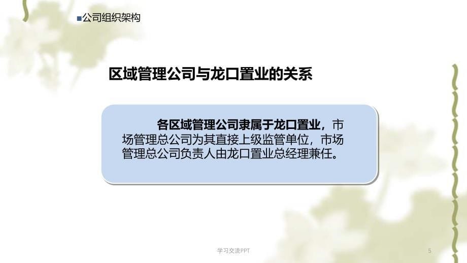 房地产区域管理公司运营模式及管理制度课件_第5页