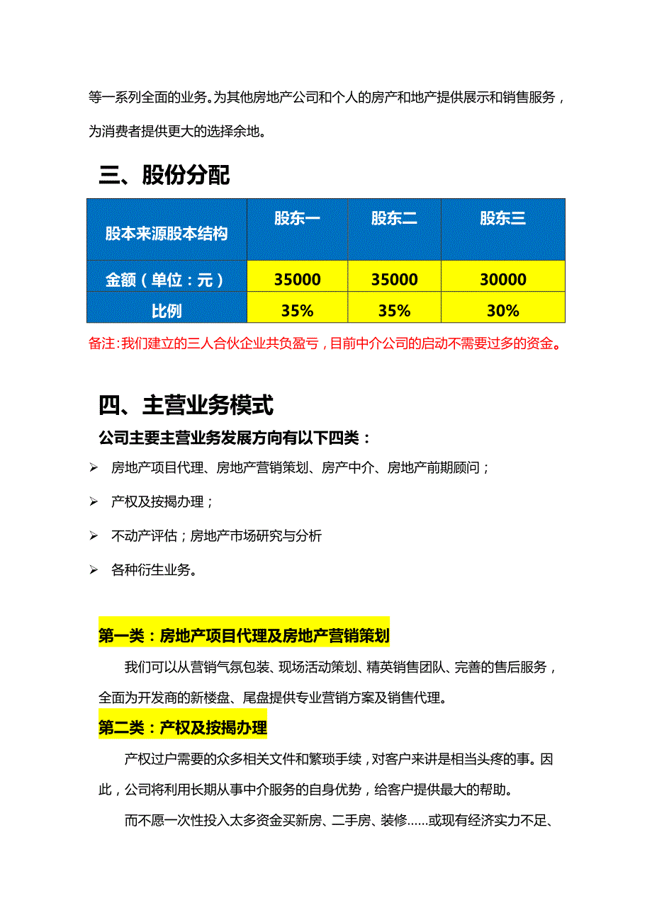 房地产运营有限公司成立企划书.doc_第4页