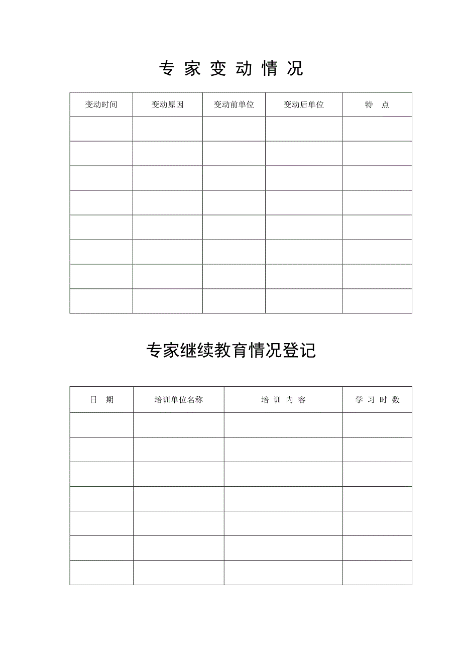 专家考核登记表 - 中国劳动咨询网_第3页