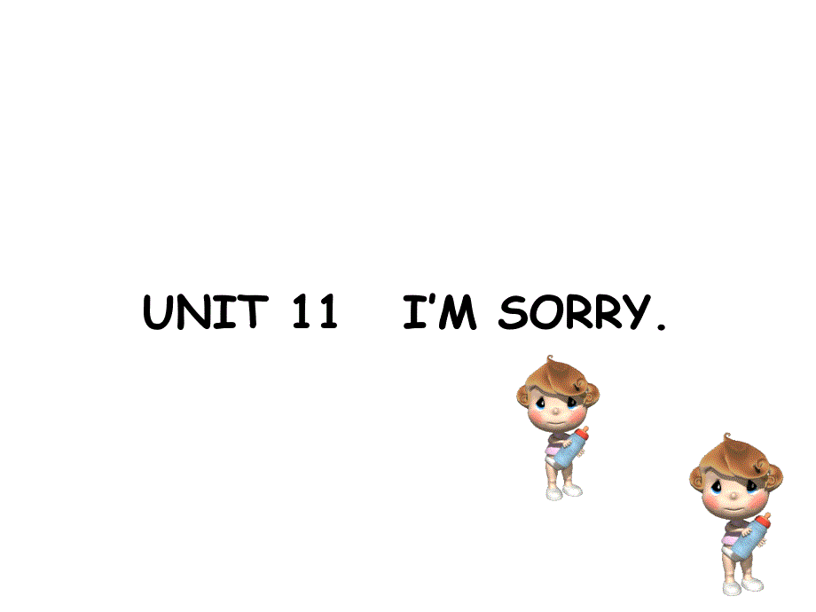 湘少版五年级英语上册Unit-11《I’m-sorry》公开课课件_第1页