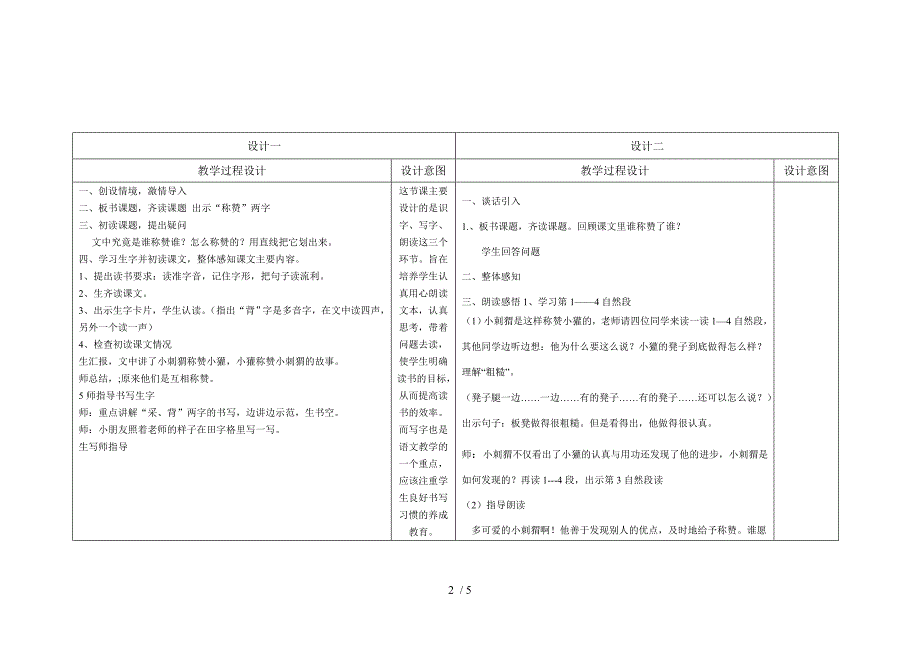 同课异构教学设计比赛参赛稿_第2页