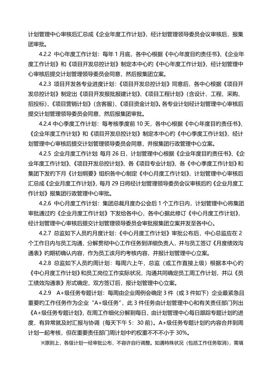 房地产计划管理中心制度汇编打印_第4页