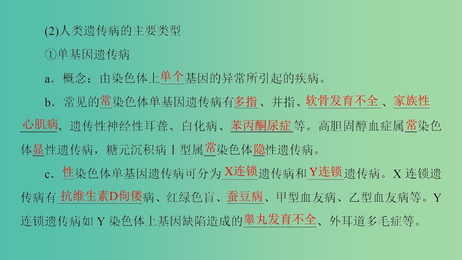 高中生物 第6章 遗传与人类健康课件 浙科版必修2.ppt_第4页