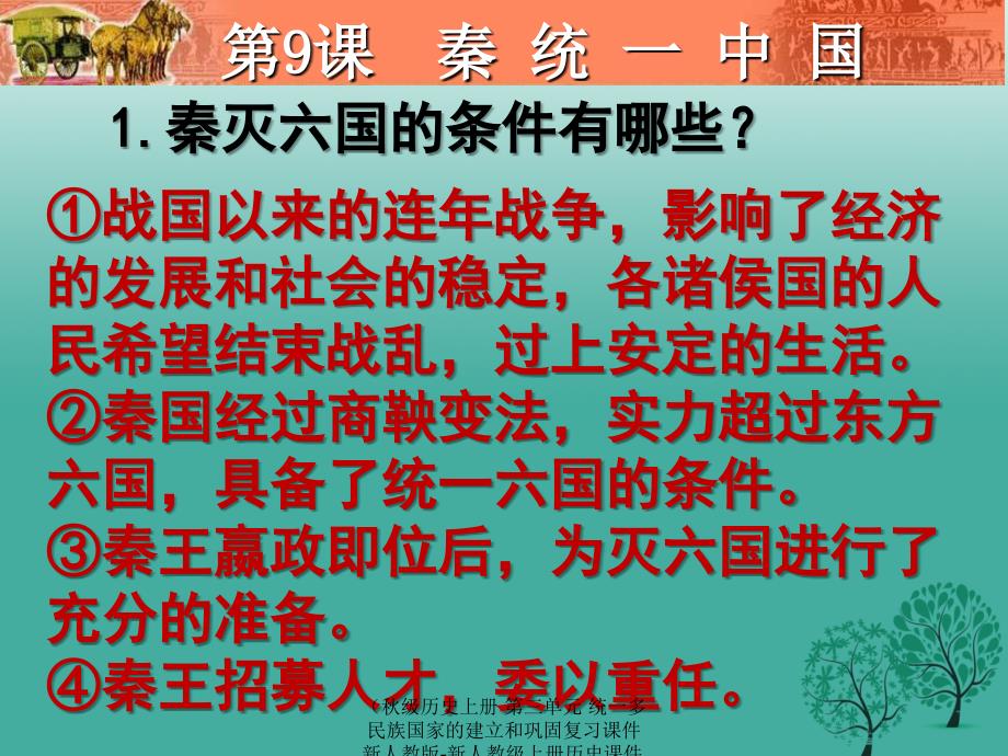 最新历史上册第三单元统一多民族国家的建立和巩固复习课件_第3页