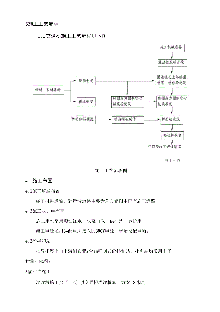 坝顶交通桥施工方案(DOC 14页)_第2页