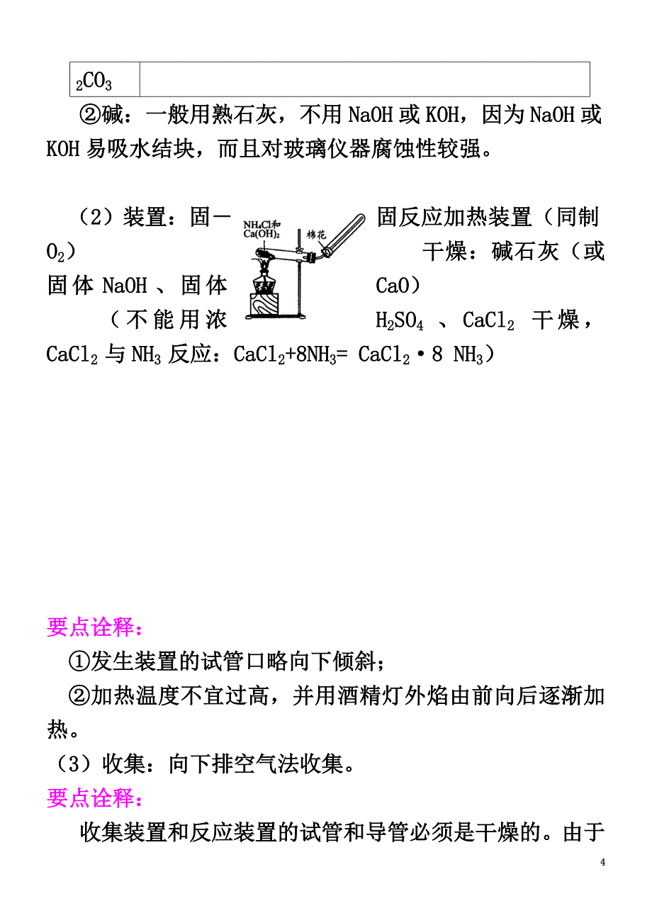 高中化学氨和铵盐（提高）知识讲解学案新人教版必修1_第4页