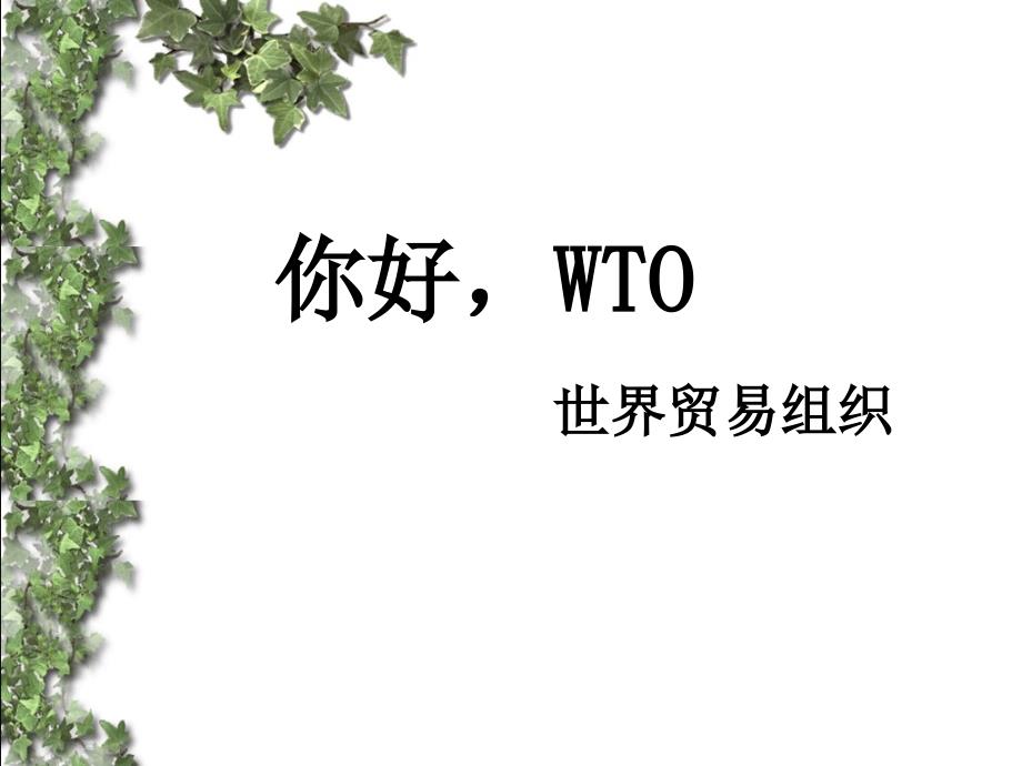 五年级下册品德课件-5.4《你好-WTO》1∣教科版-(共11张PPT)教程文件_第2页