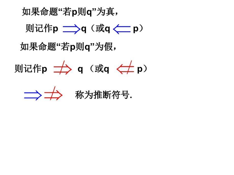 112充分条件与必要条件一课时_第5页