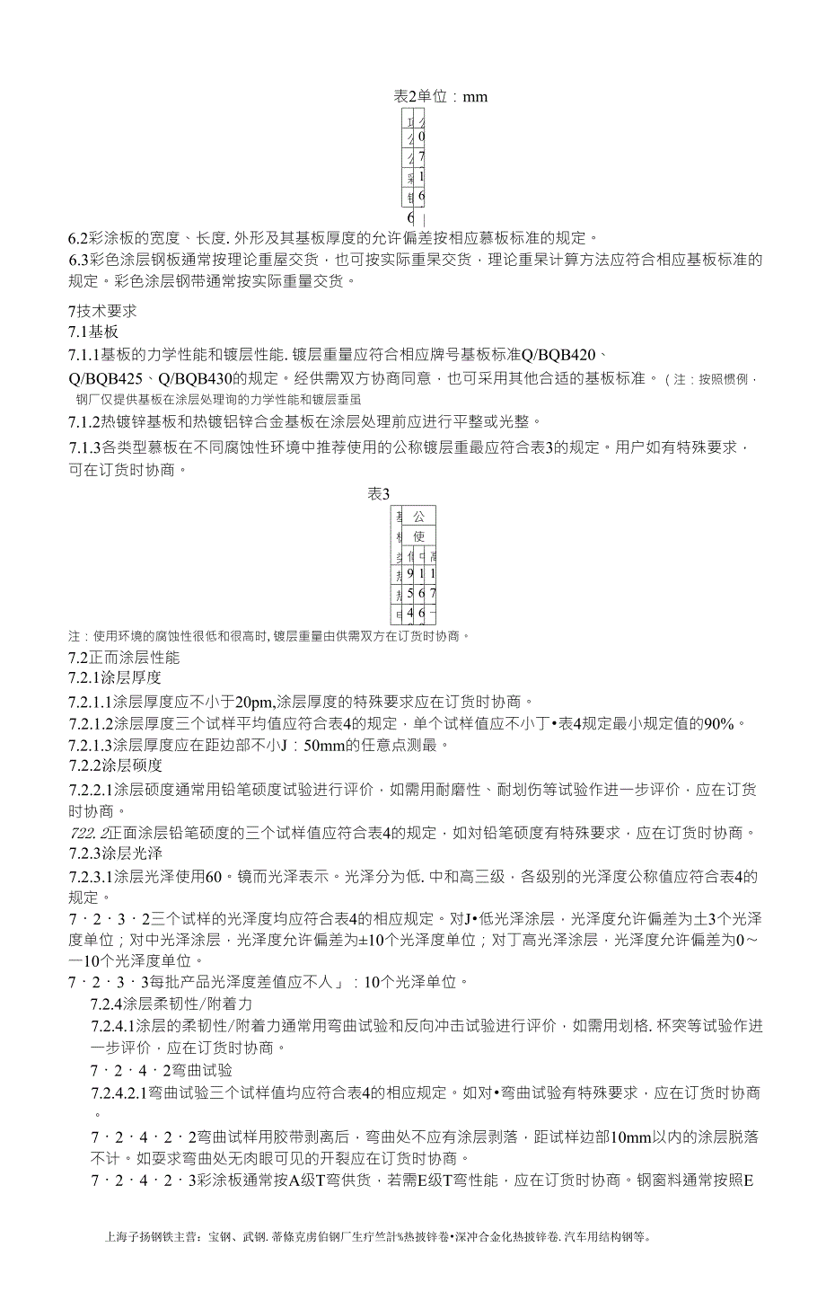 宝钢彩涂板企业标准_第3页