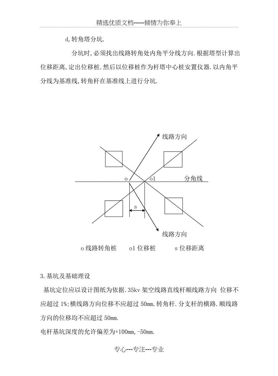 &amp;amp#215;&amp;amp#215;35kv架空线路施工方案技术标_第5页