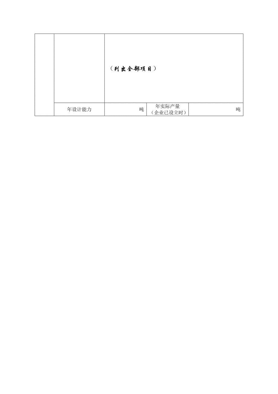 食品生产许可证申请书2010版_第5页