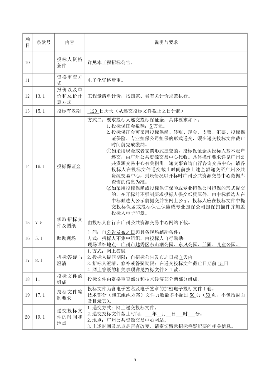 区属公园设施更新改造工程招标文件范本_第4页