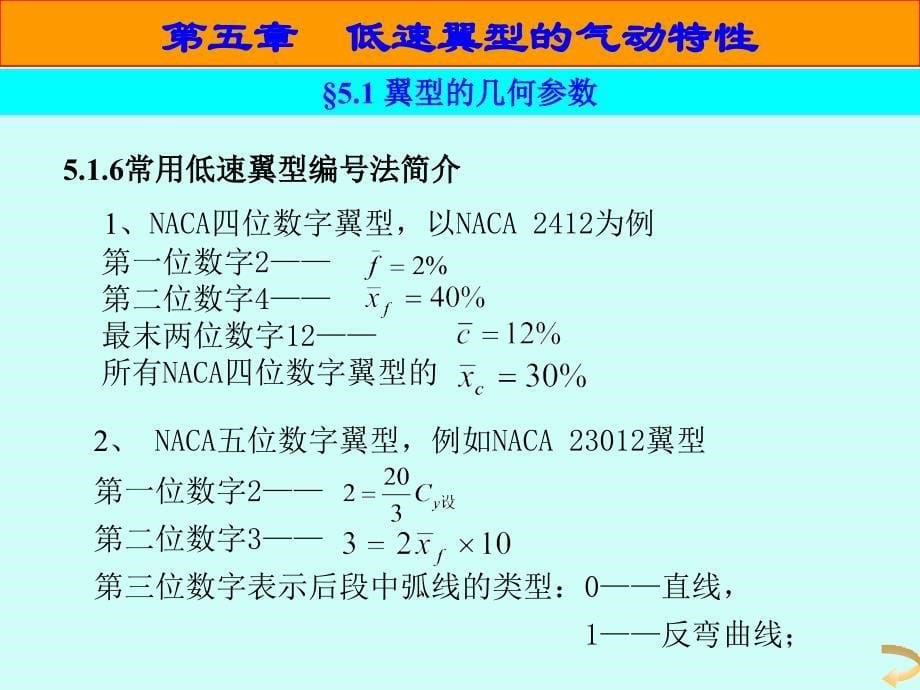 翼型的阻力由粘性引起课件_第5页