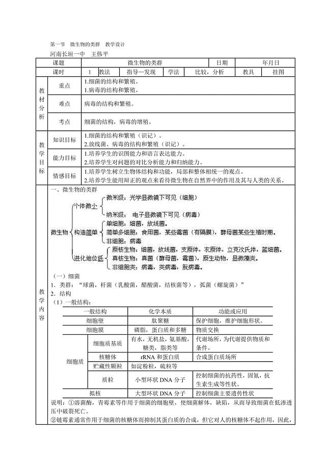 第一节微生物的类群教学设计.doc