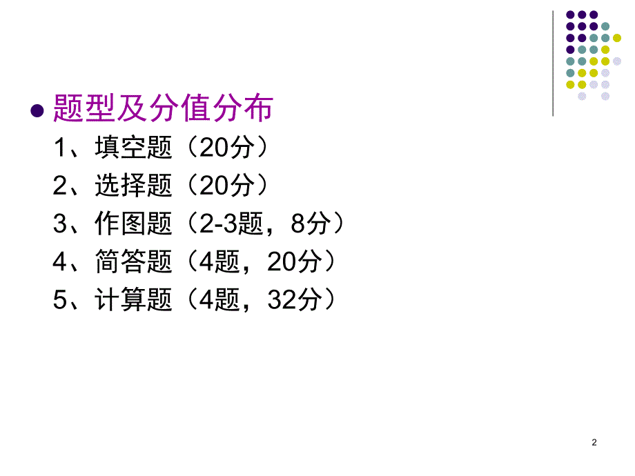 数据通信原理期末考点总复习PPT课件_第2页