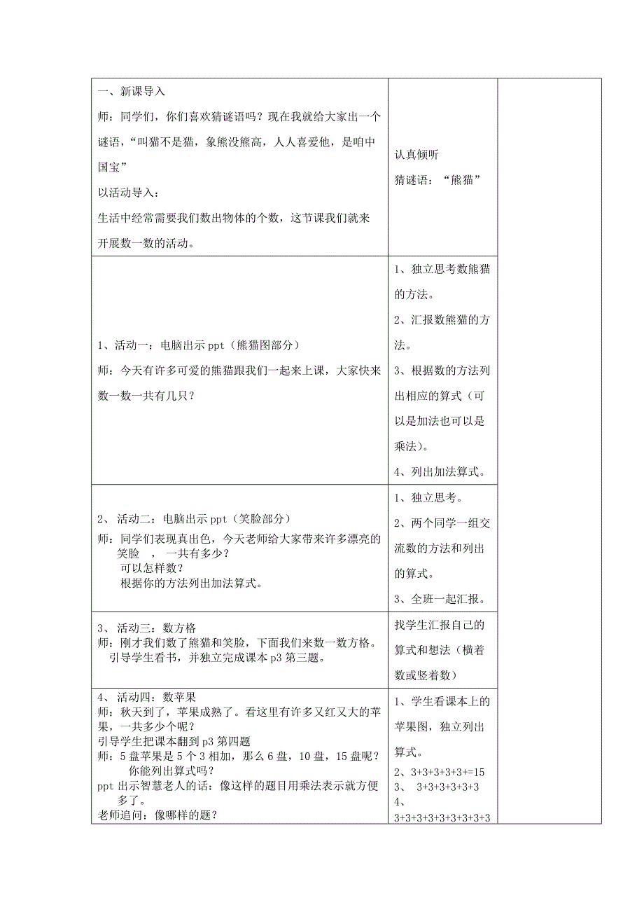 北师大小学数学二年级上册《3数一数与乘法》PPT 课件_第2页