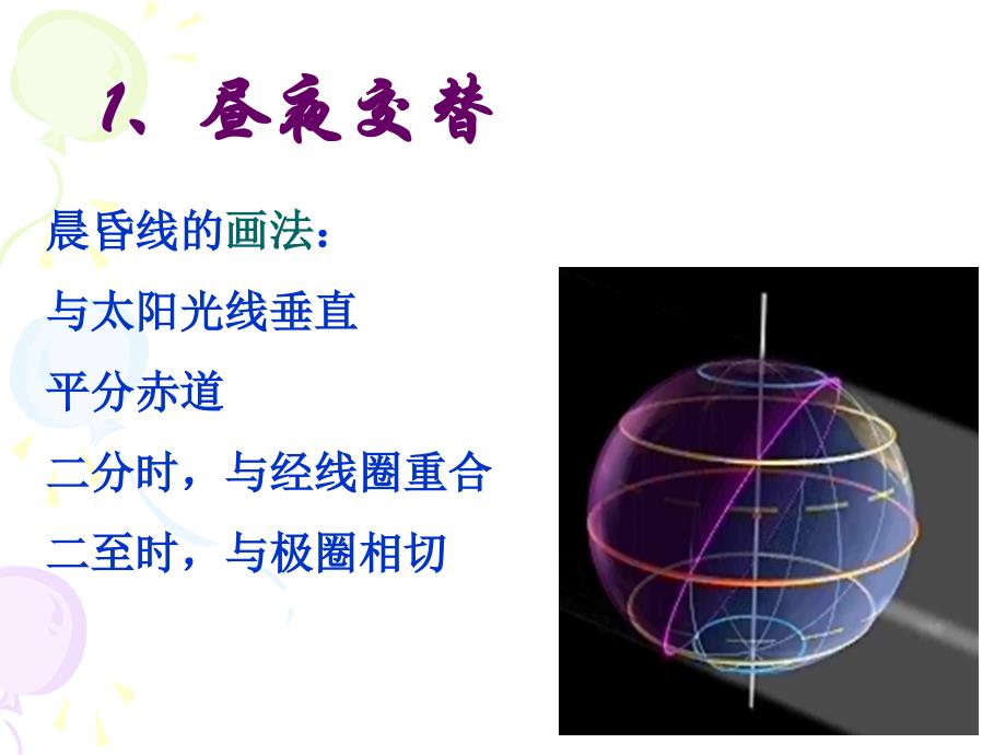 地球自转的地理意义ppt课件_第4页