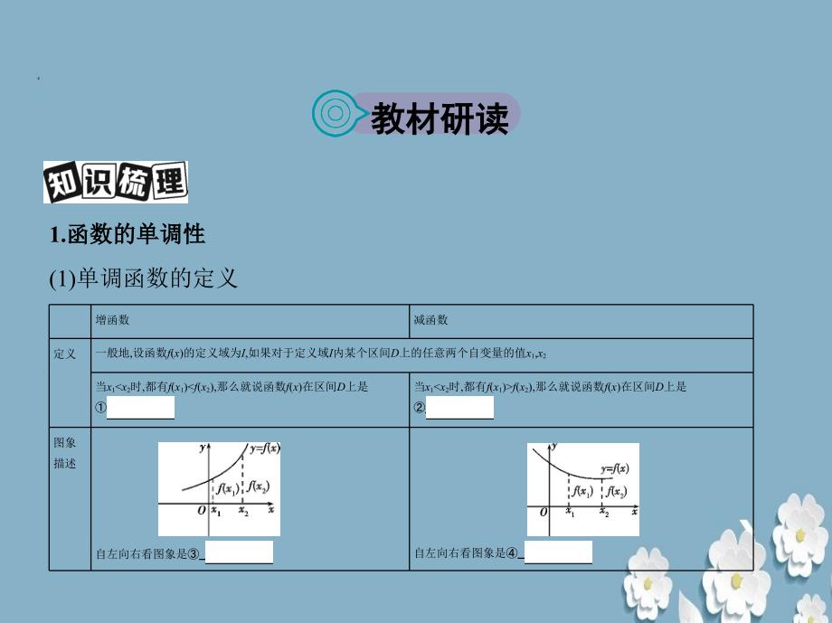 高三数学一轮复习《函数的单调性与最值》理.ppt_第2页