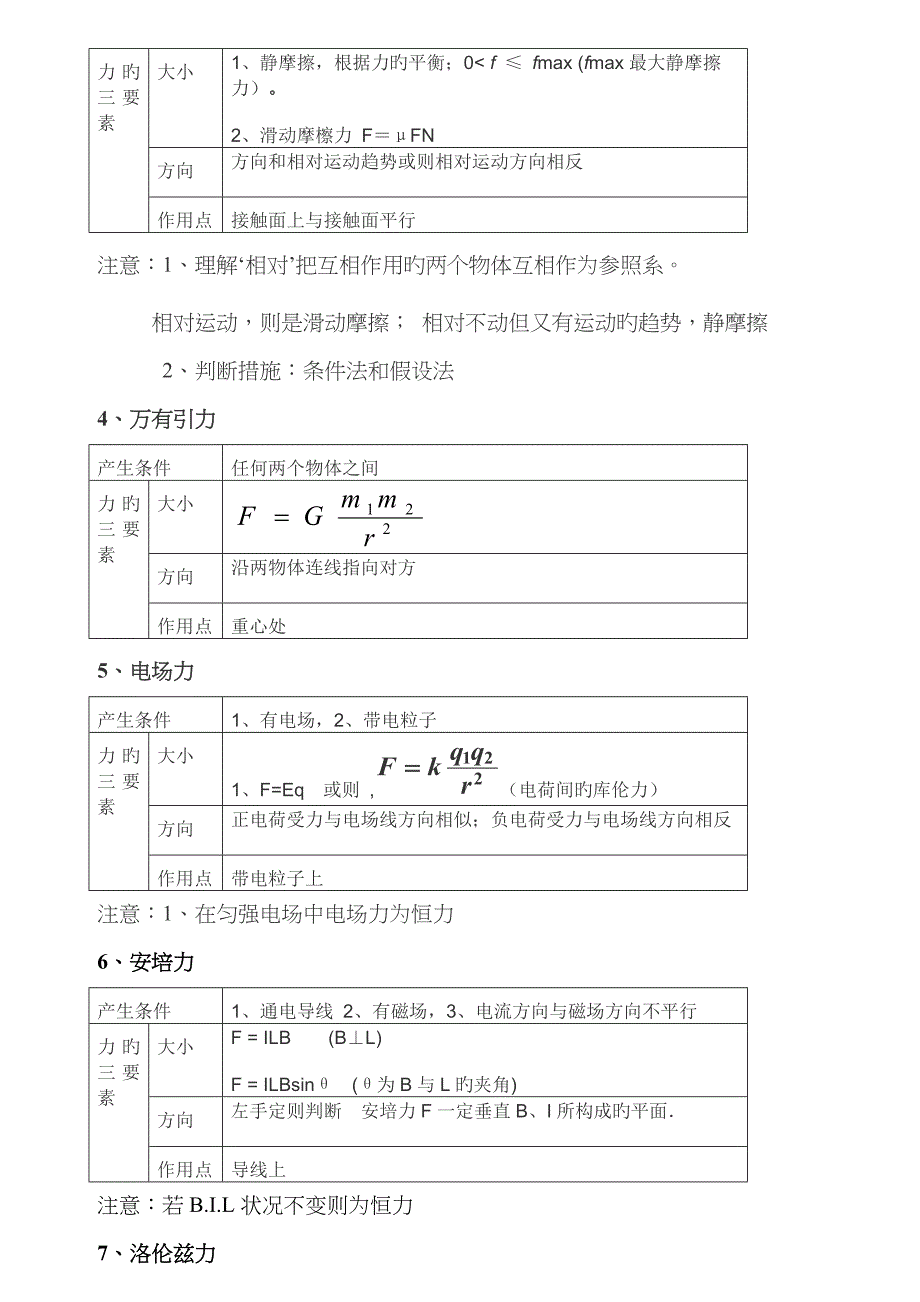 力分类和常见运动类型_第2页