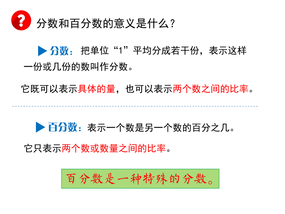 整理与复习：分数、百分数的认识_第3页