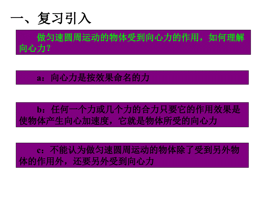 物理：55《匀速圆周运动实例分析》课件（新人教版必修2）_第4页