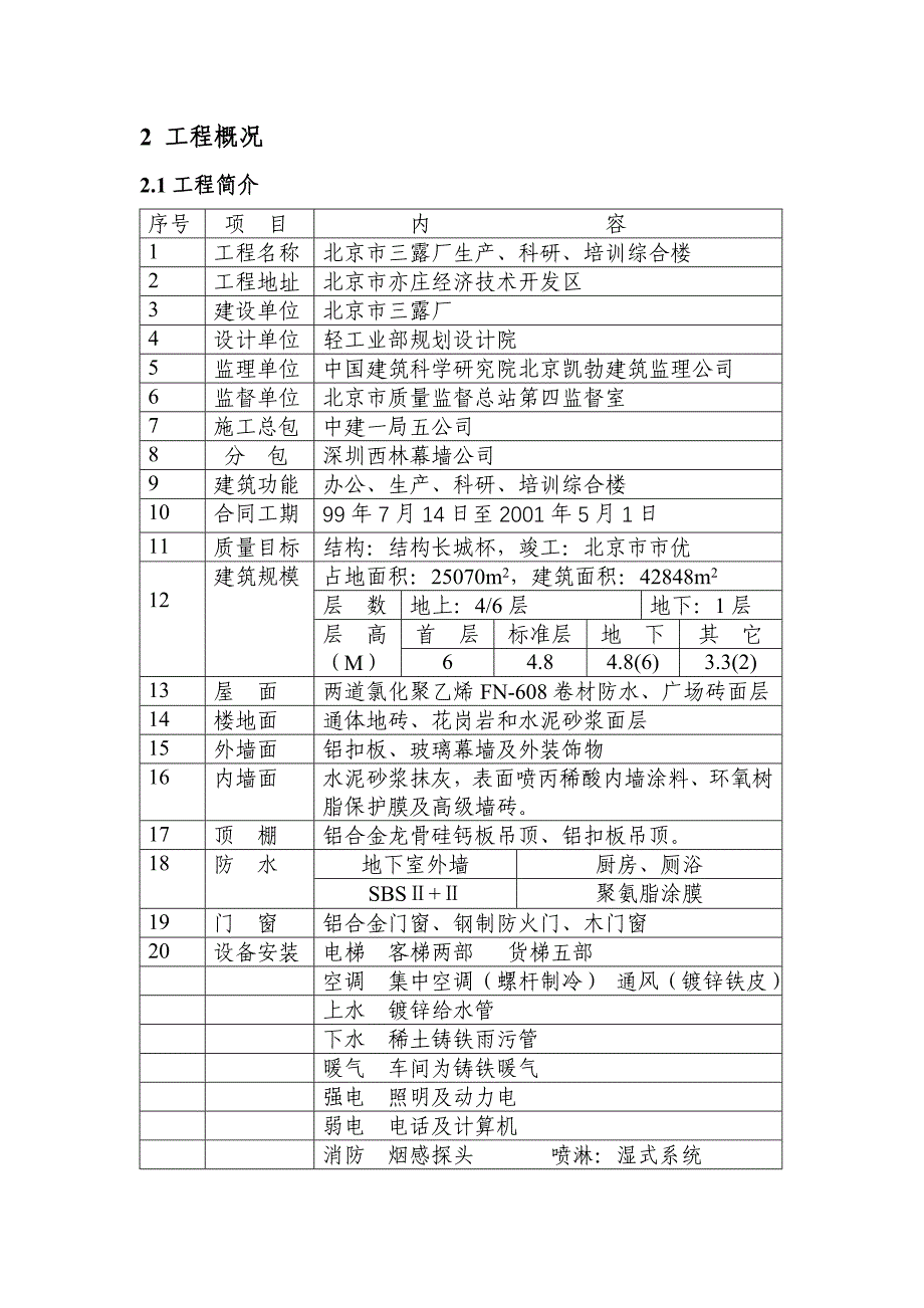 三露厂装修施工组织设计方案(DOC43页)_第2页