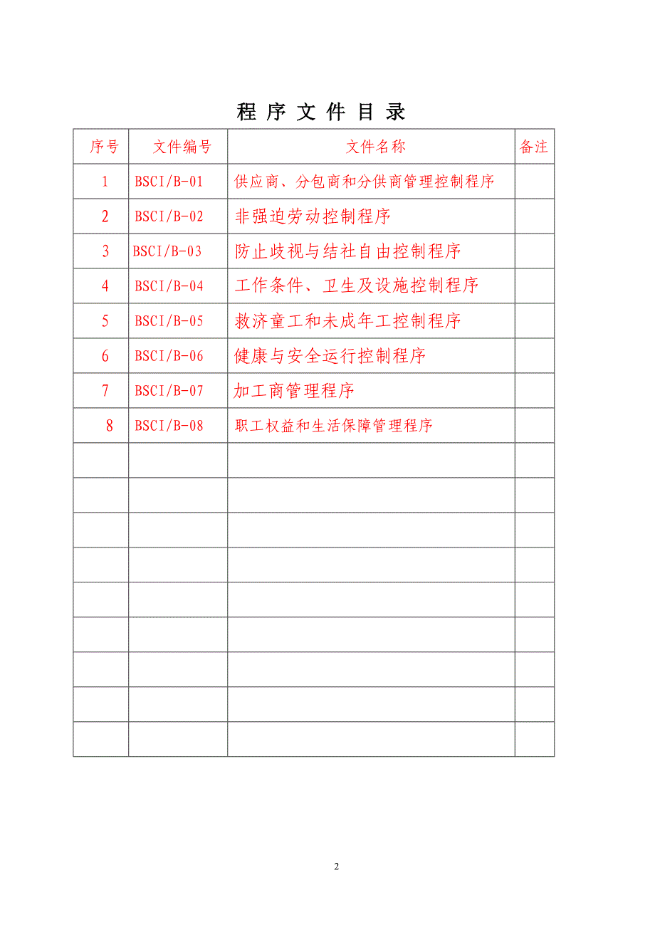 bsci程序文件_第2页