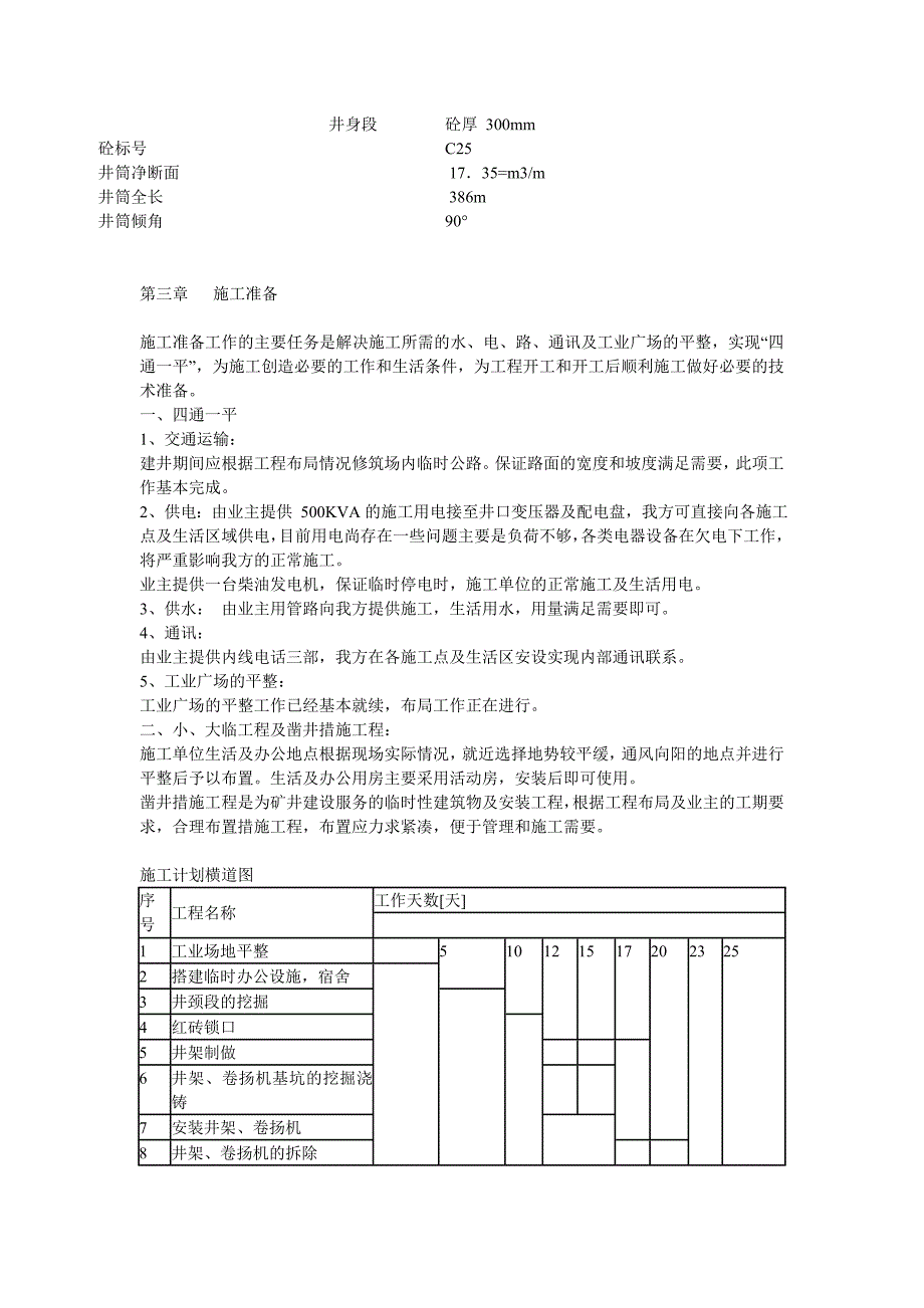 井巷矿山施工组织设计.doc_第3页