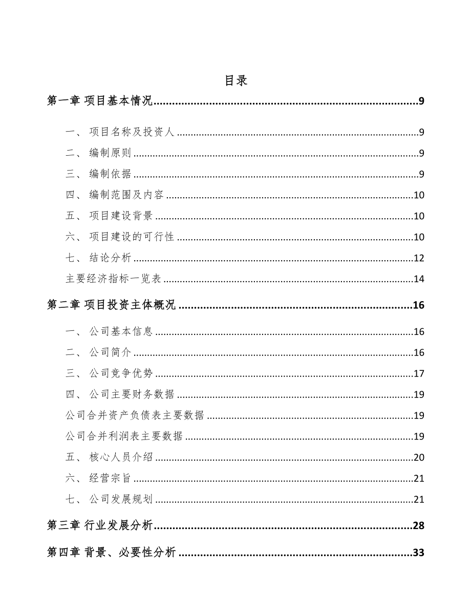 锁具项目可行性研究报告(DOC 90页)_第3页