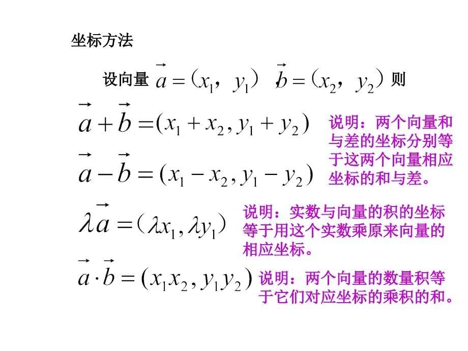 高一数学平面向量知识点复习课件.ppt_第5页