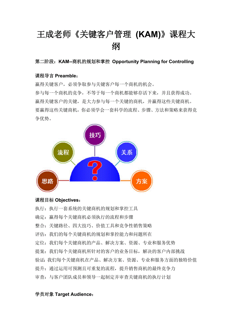 关键客户管理 II--商机规划和掌控.doc_第1页