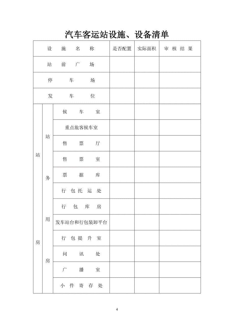 汽车客运站站级核定表.doc_第5页