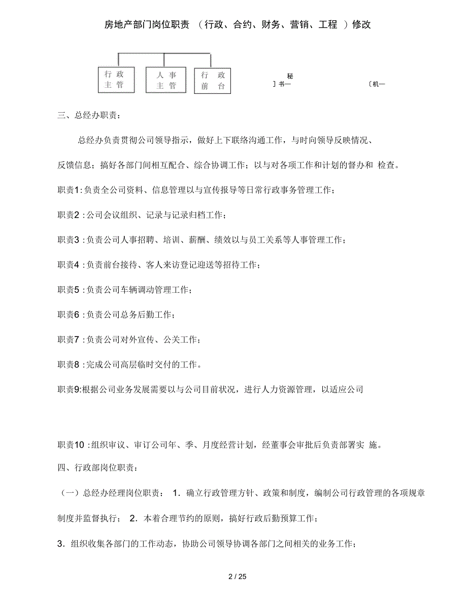 房地产部门岗位职责修改_第3页